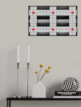 Red squares Poster och Canvastavla