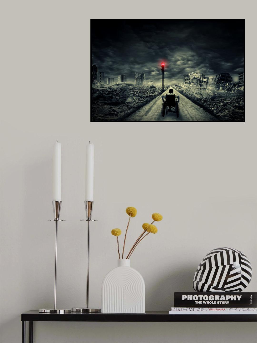 HOPE STOP Poster och Canvastavla
