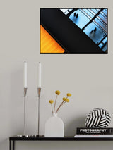 X: footsteps Poster och Canvastavla
