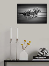 Horse Race Poster och Canvastavla