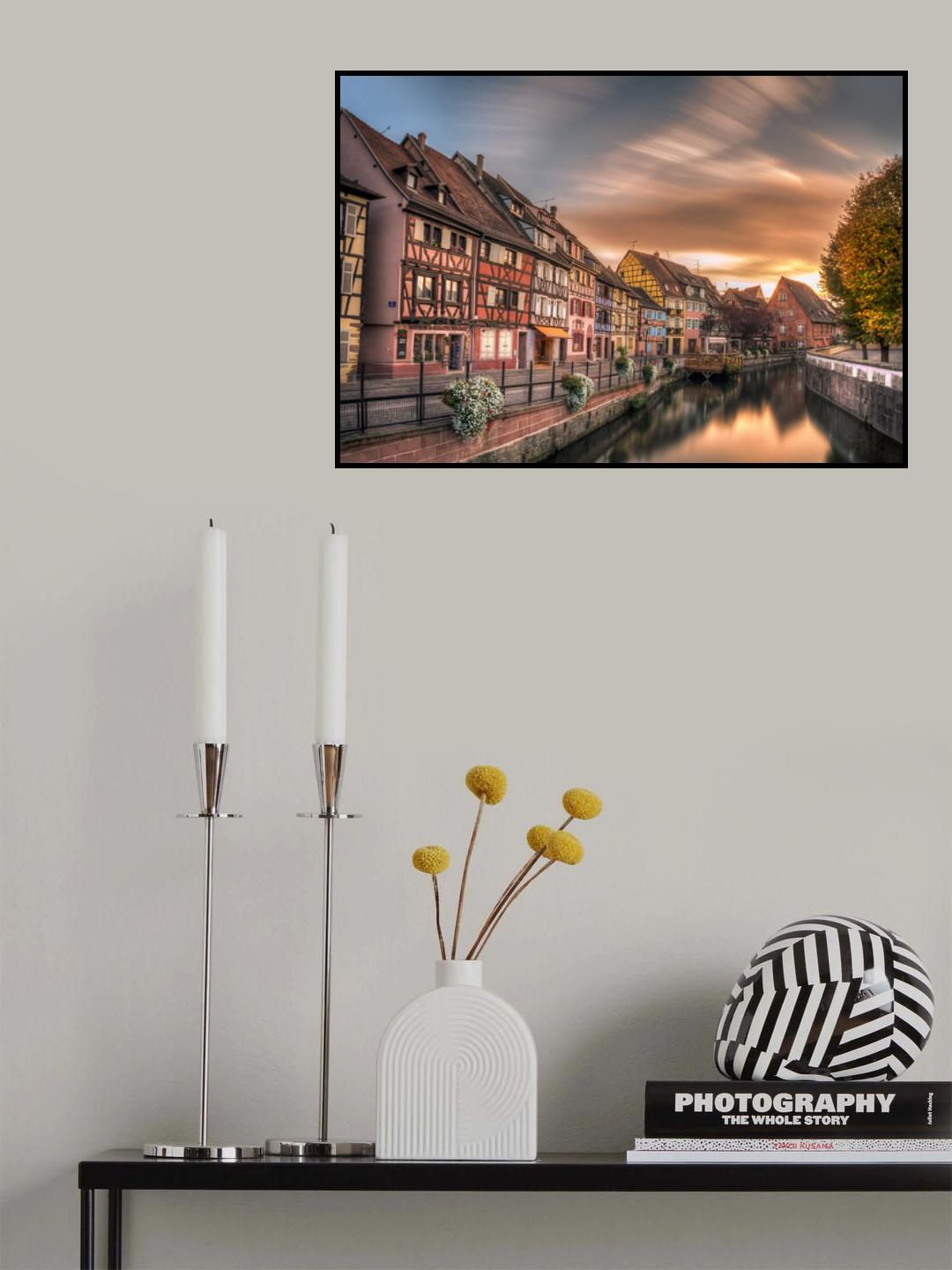 Fall in Colmar Poster och Canvastavla