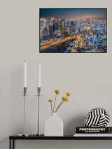 Night at Osaka Poster och Canvastavla