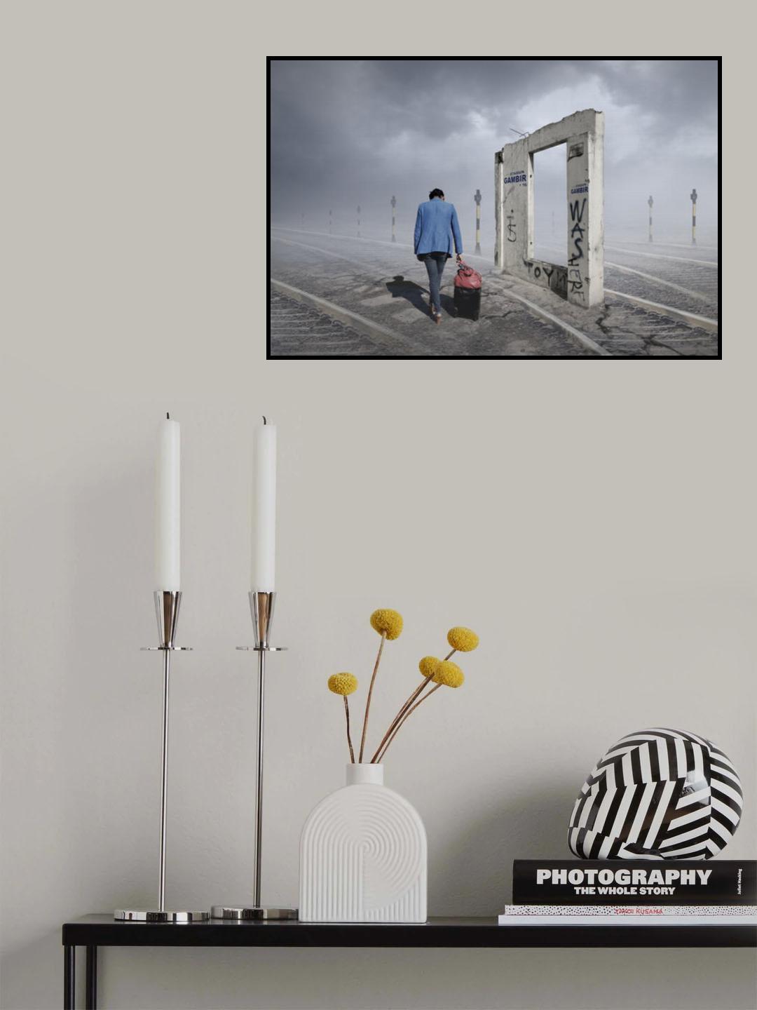 was here Poster och Canvastavla