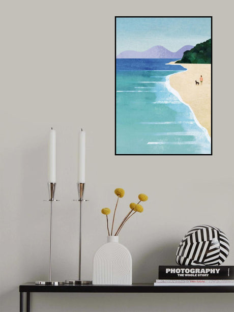 Beach Girl iii Poster och Canvastavla