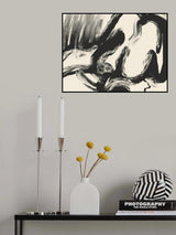 Nude In Baby Pose Poster och Canvastavla