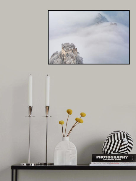 The Great Wall in winter Poster och Canvastavla