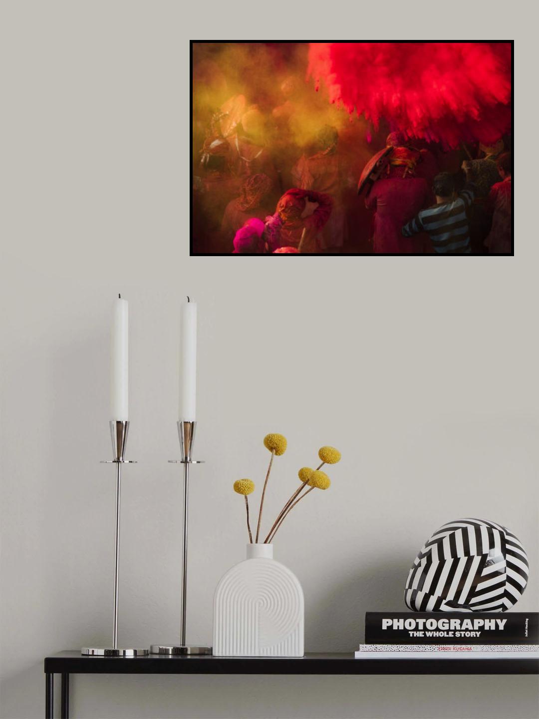 Holi Poster och Canvastavla