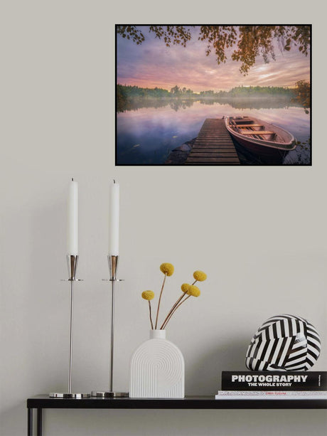 Colorful lake Poster och Canvastavla