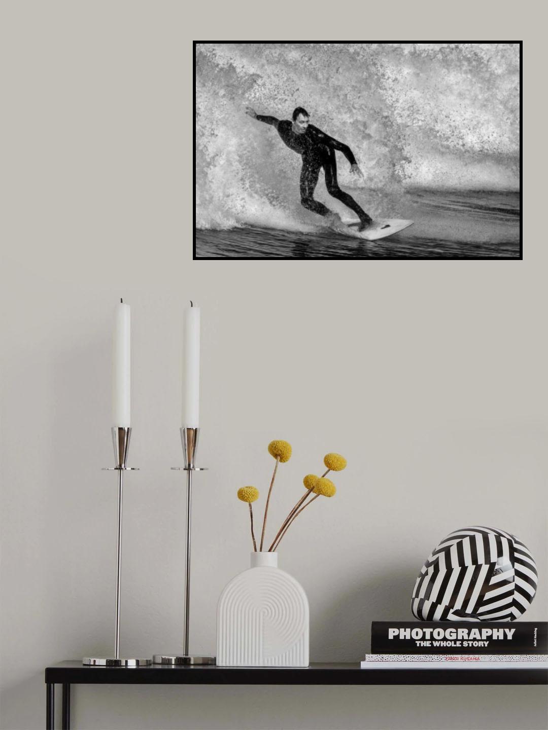 At the OB Pier Poster och Canvastavla