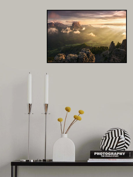 Mighty Morning Poster och Canvastavla