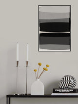 Modern Black and White Poster och Canvastavla