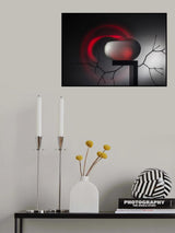 From the series "Experiments with glass" Poster och Canvastavla