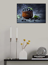 Blueberry Poster och Canvastavla