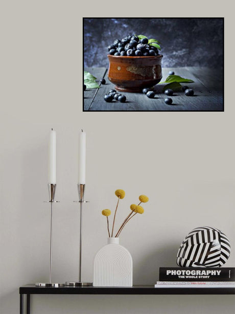 Blueberry Poster och Canvastavla