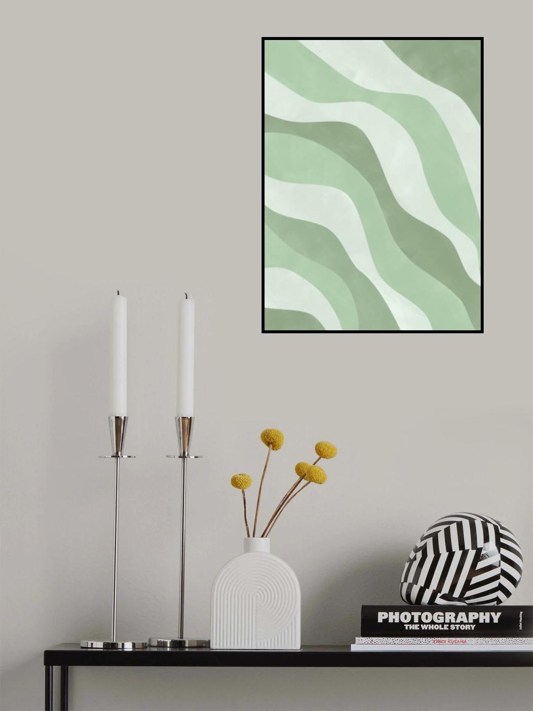 3x4 Aspectratiogreen5 Poster och Canvastavla