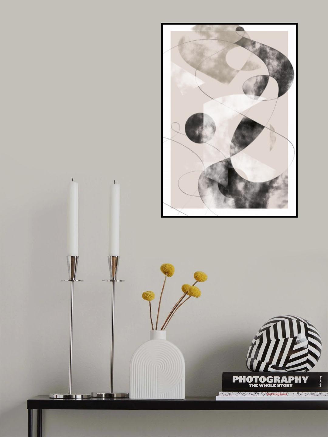 Shapes Shatters Poster och Canvastavla