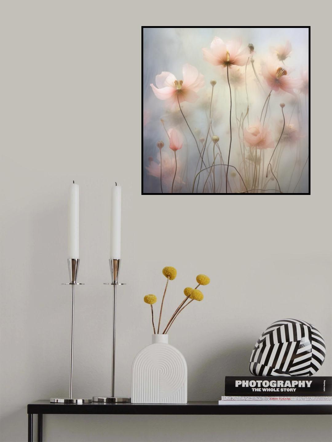 Fa Vintage Floral 38 Poster och Canvastavla