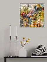 Df036primal Flame Ii Poster och Canvastavla