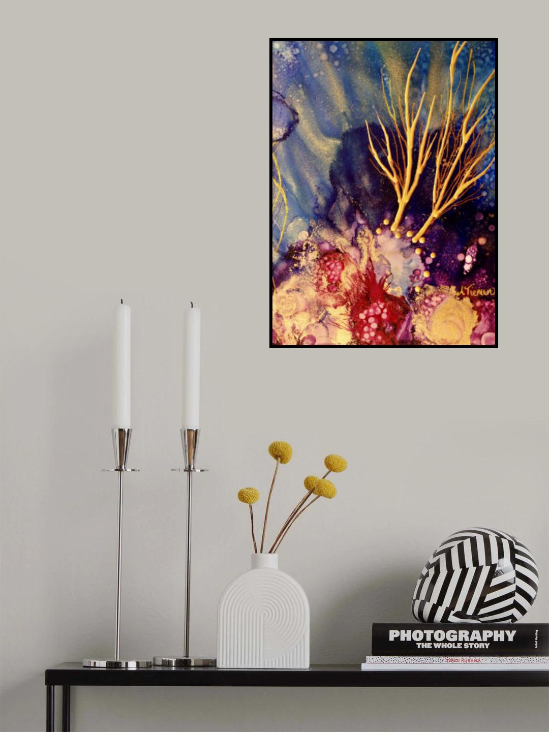 Radiant Reef Poster och Canvastavla