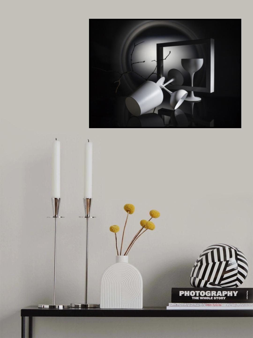 From the series "Almost monochrome composition" Poster och Canvastavla