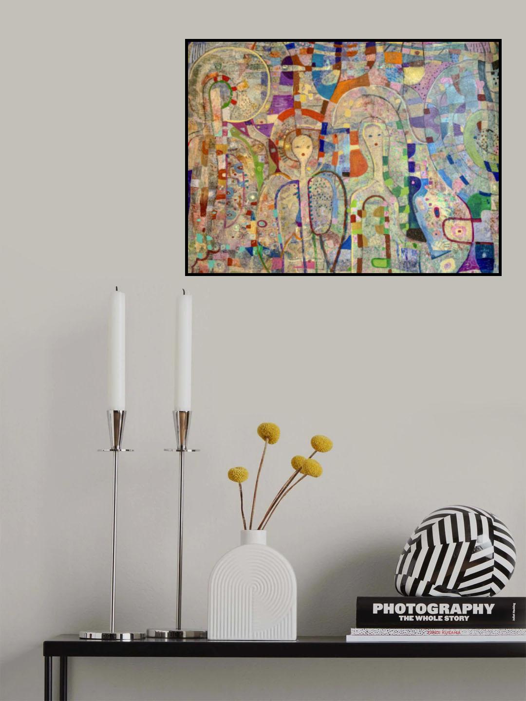 Angels Among Us  24x30 2020 Poster och Canvastavla