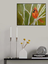 Cutest Ambushed Cardinal Poster och Canvastavla