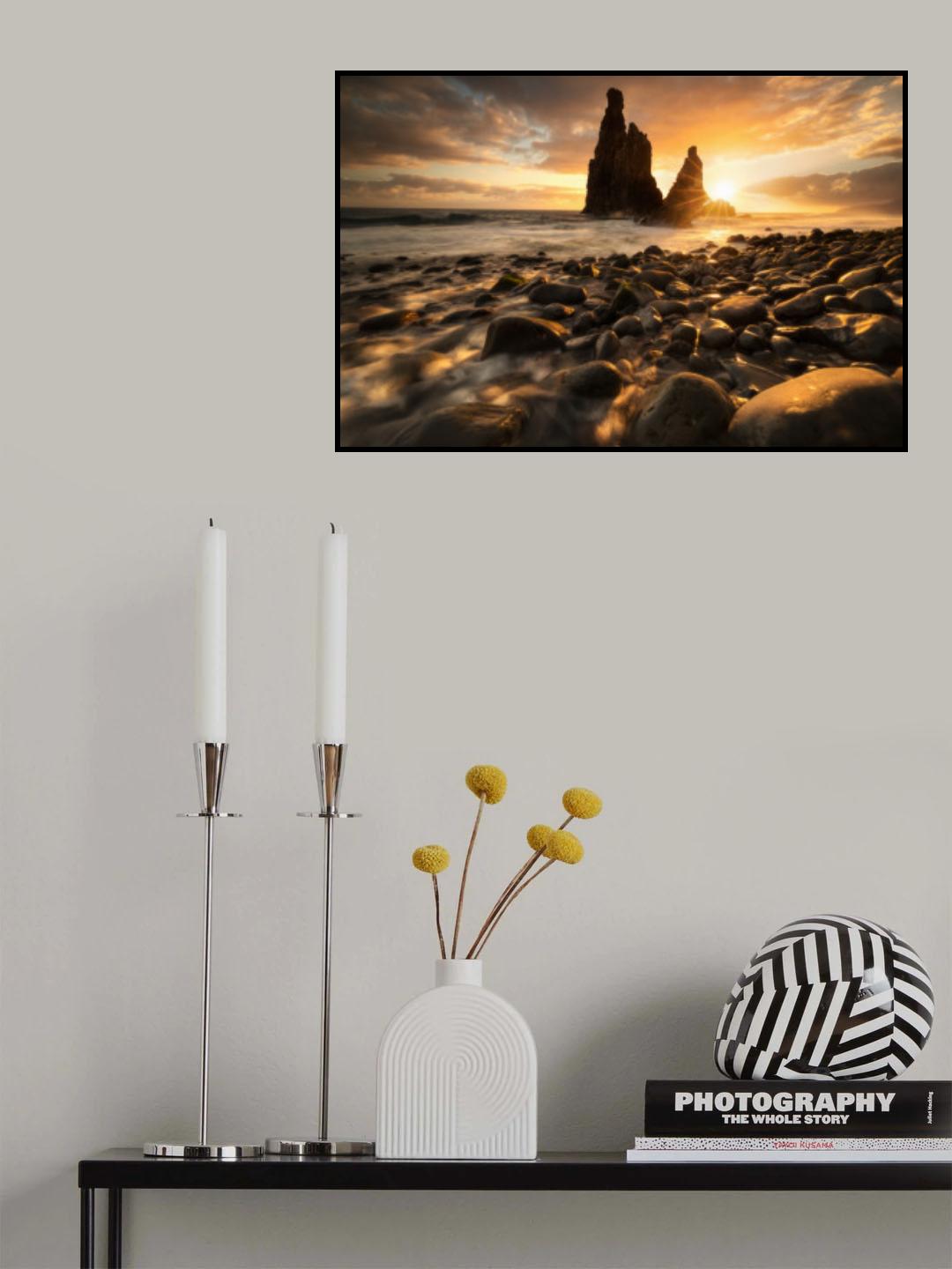 Sunrise in Madeira Poster och Canvastavla