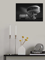 Curved Universe II - Time Machine Poster och Canvastavla