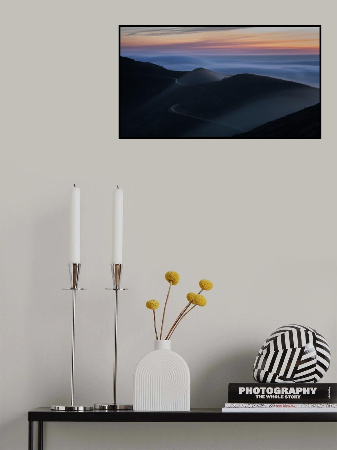 Fog Poster och Canvastavla