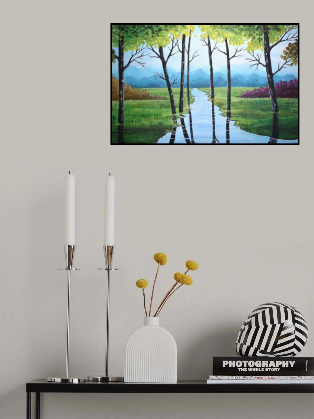 A Beautiful Landscape Poster och Canvastavla