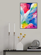 Nature Inspired Abstract Watercolor  (Day 29) Poster och Canvastavla