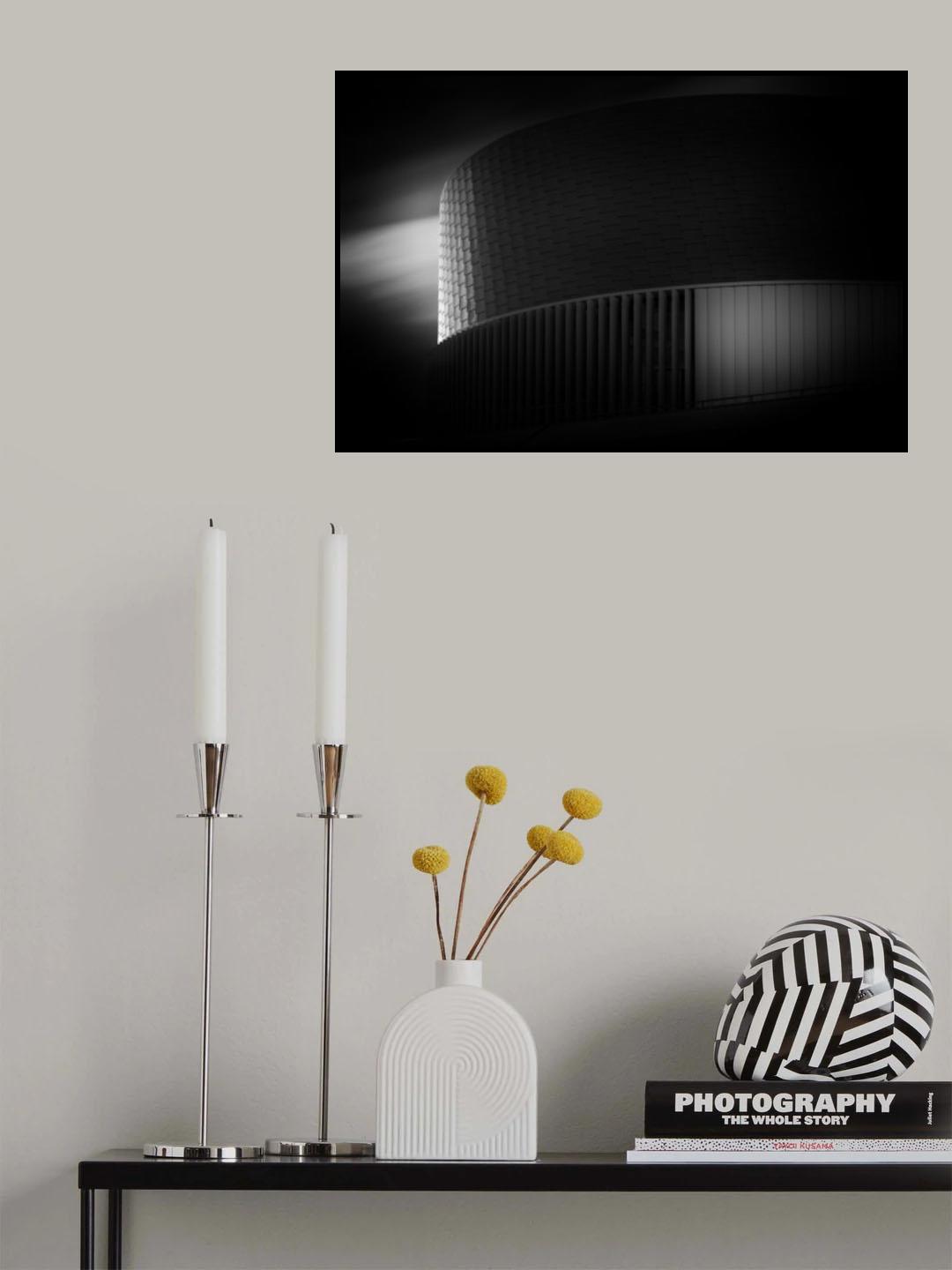 Lesesaal Wuppertal Poster och Canvastavla