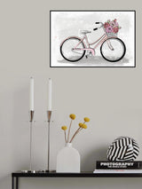 Grey Bike Poster och Canvastavla