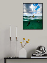 Breath UW Poster och Canvastavla