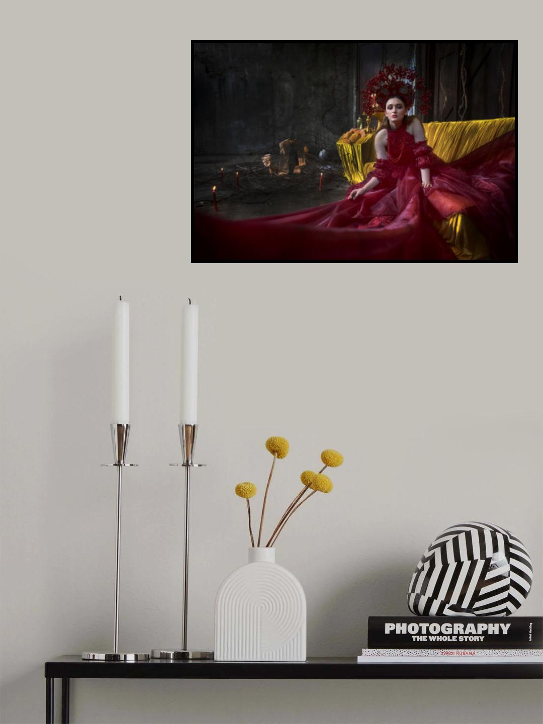 Queen of Darkness 1 Poster och Canvastavla
