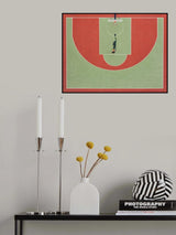 Shadow basketball Poster och Canvastavla