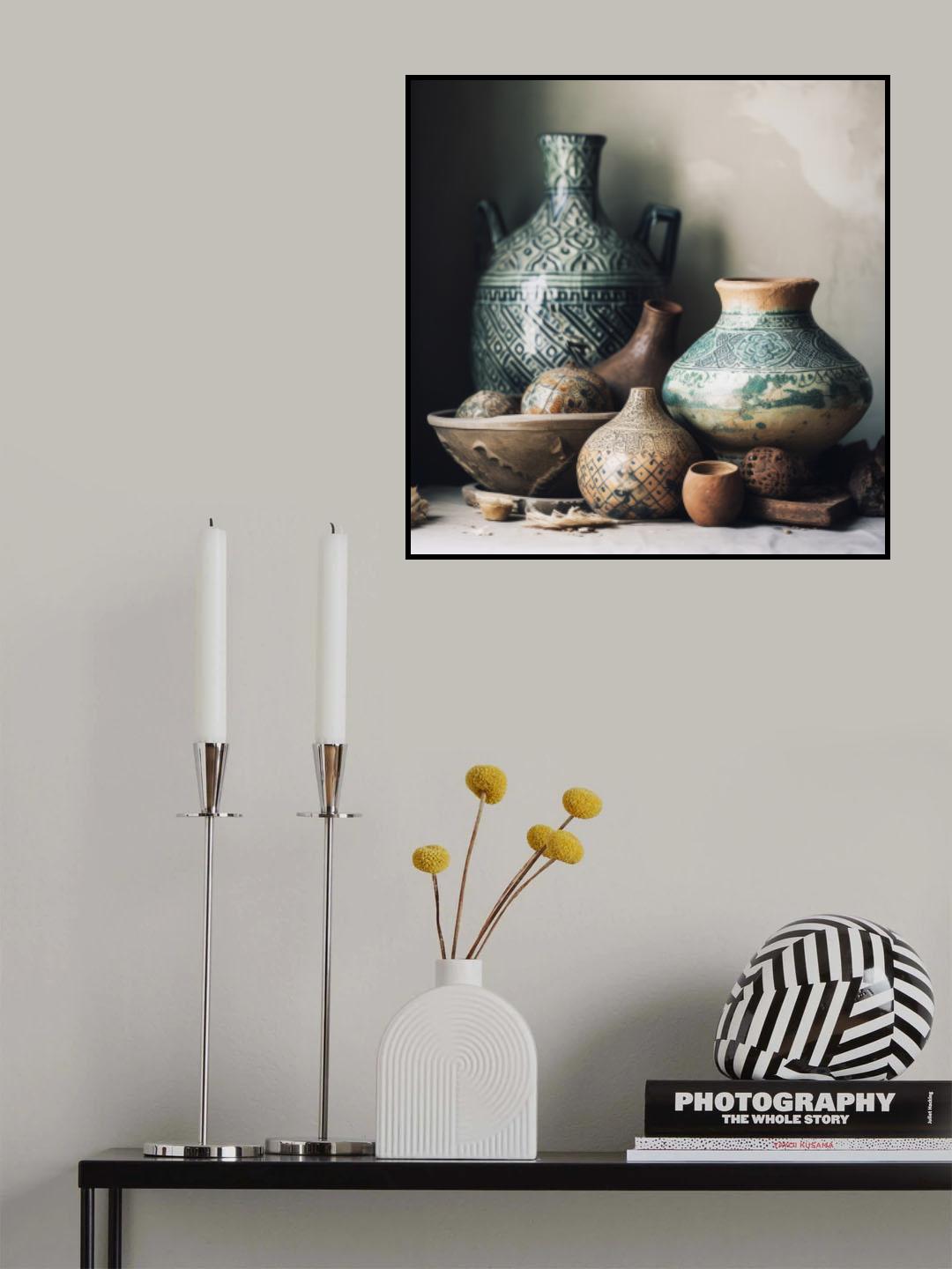 Moroccan Still Life No 11 Poster och Canvastavla