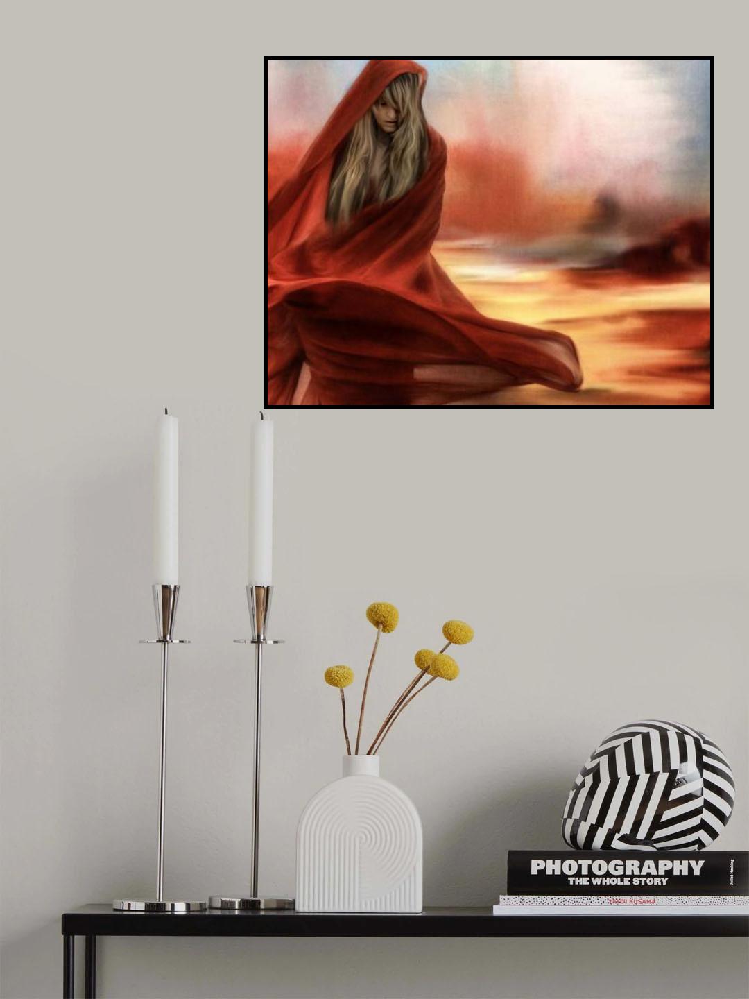 Dance me to the panic till I'm safely gathered in.... Poster och Canvastavla