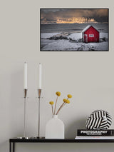 The cabin by Jusnesvika Poster och Canvastavla