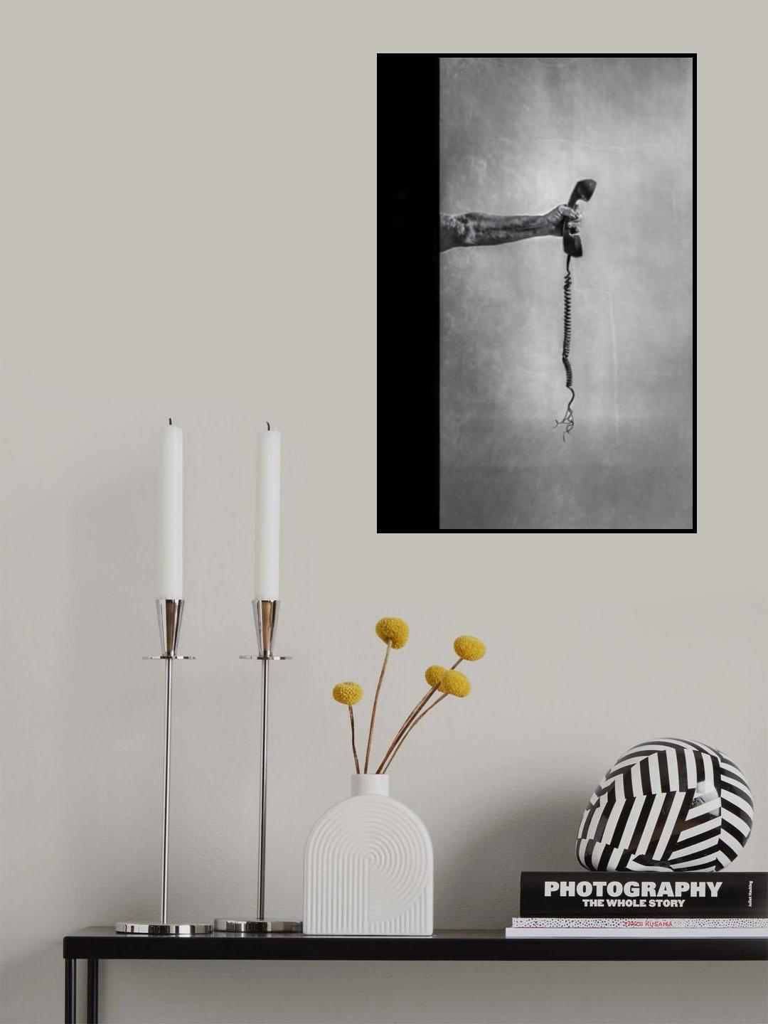 Broken communication Poster och Canvastavla