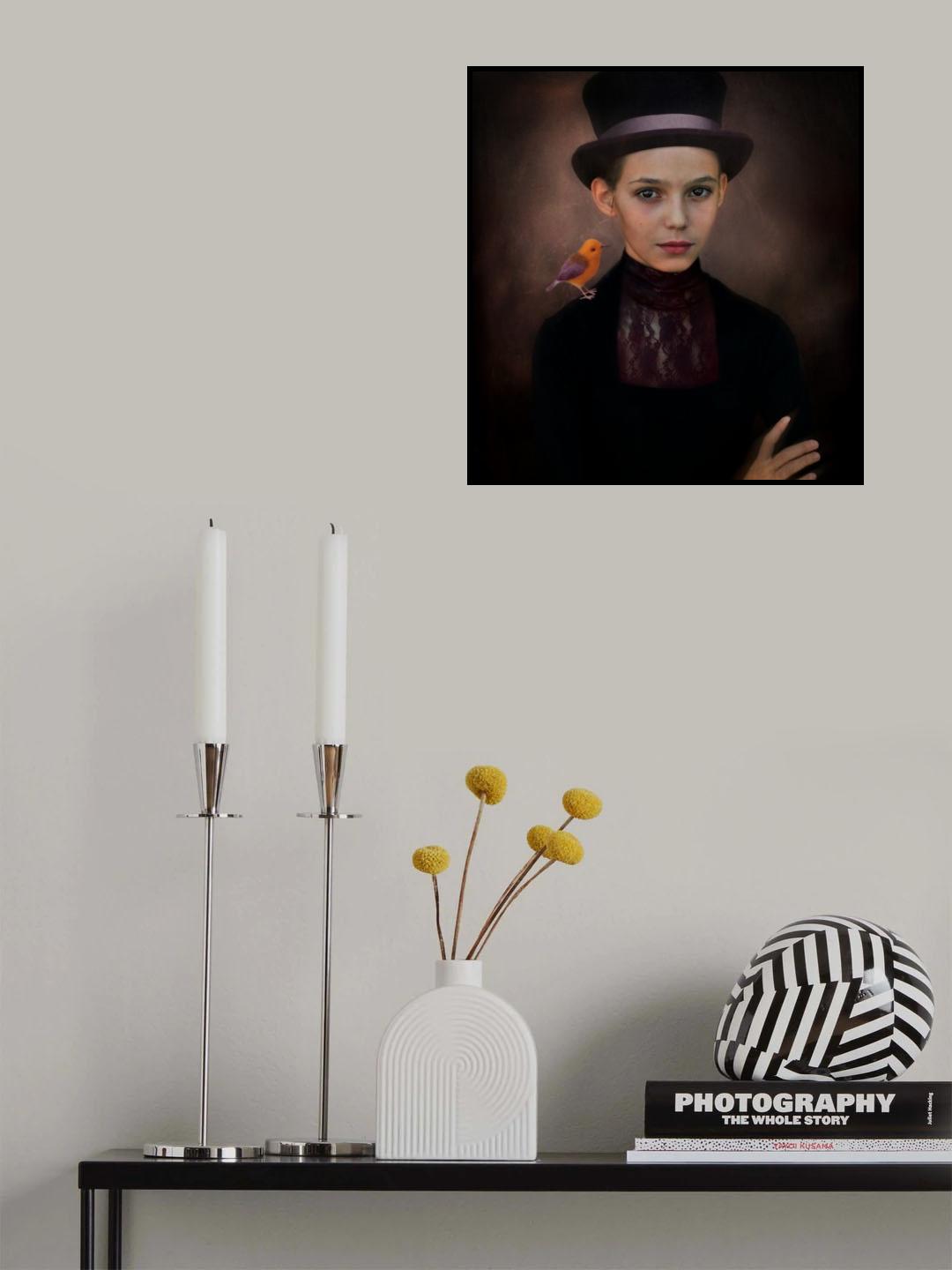Silence Poster och Canvastavla