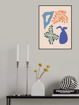 Fern Cut Out Poster och Canvastavla