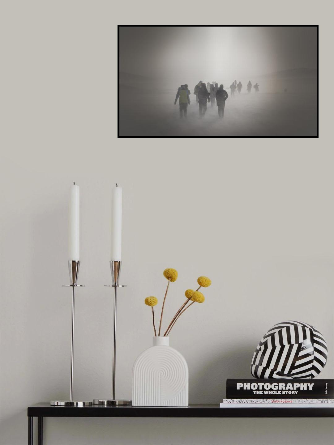 白毛风 Poster och Canvastavla