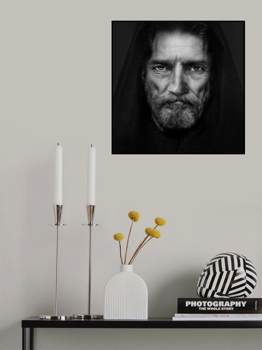 Kurdish Man Poster och Canvastavla