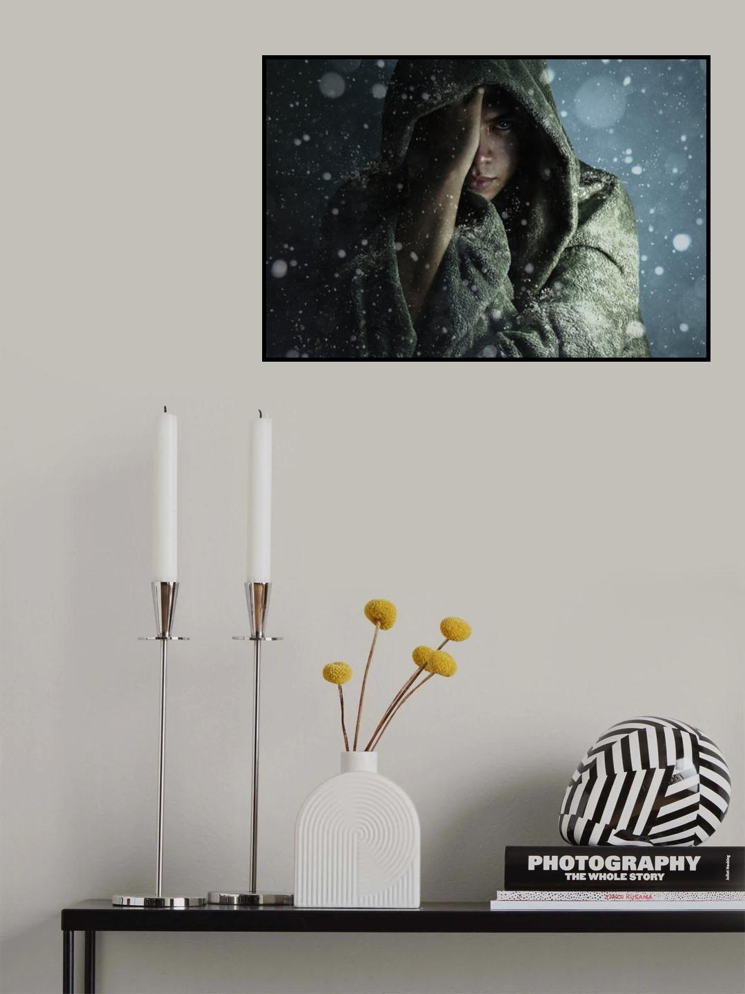 Frozen Edges Poster och Canvastavla