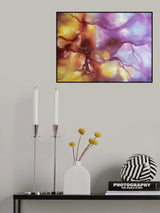 Nebula Waves Poster och Canvastavla