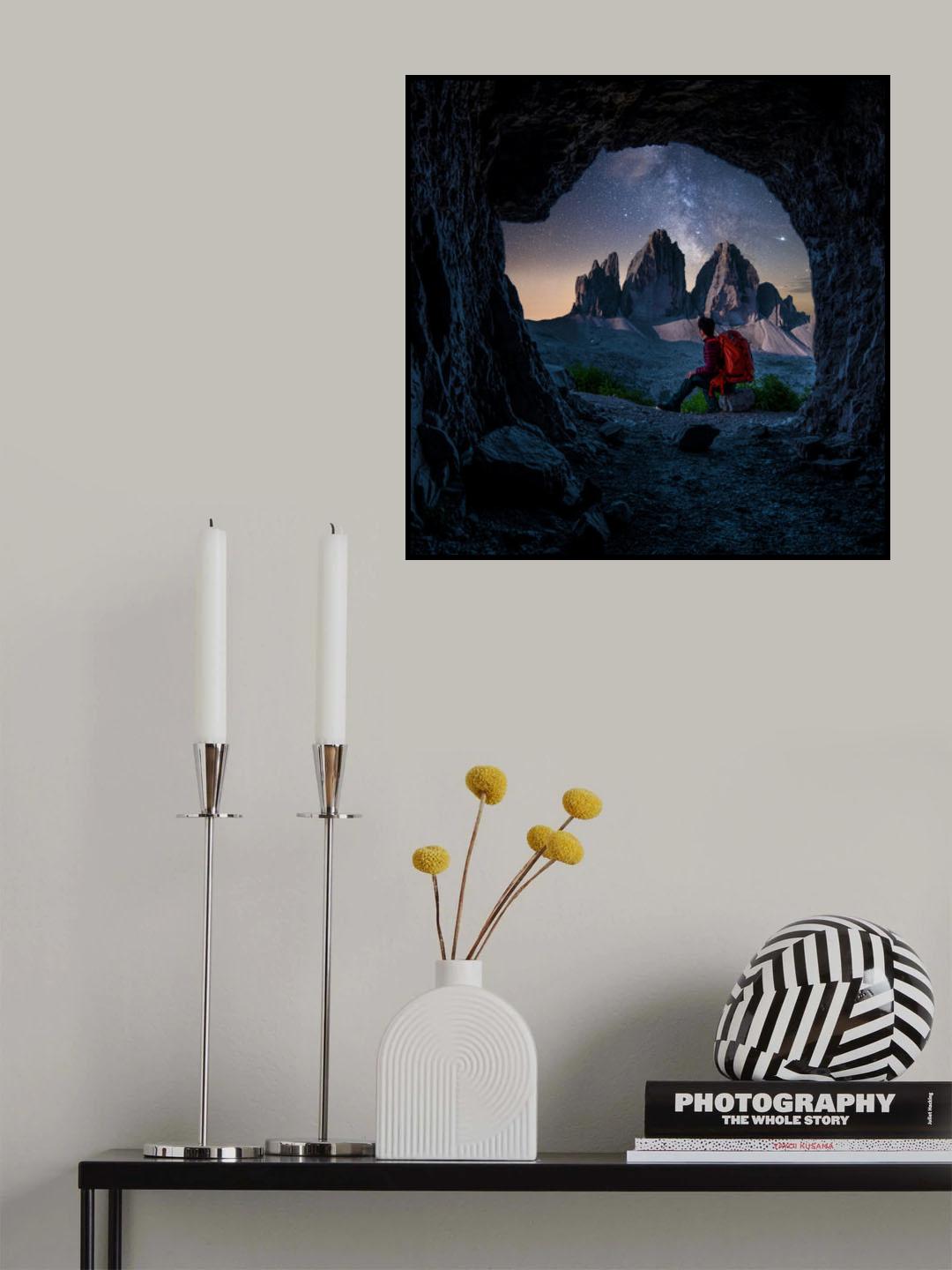 The night of three peaks Poster och Canvastavla