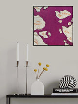 Aubergine Islands Poster och Canvastavla