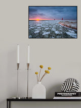 Frigid Harbor Poster och Canvastavla