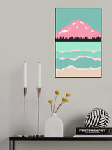 Minimal Mountains #3 Poster och Canvastavla